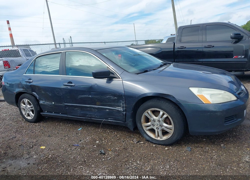 2007 HONDA ACCORD 2.4 SE VIN: 1HGCM56397A184389