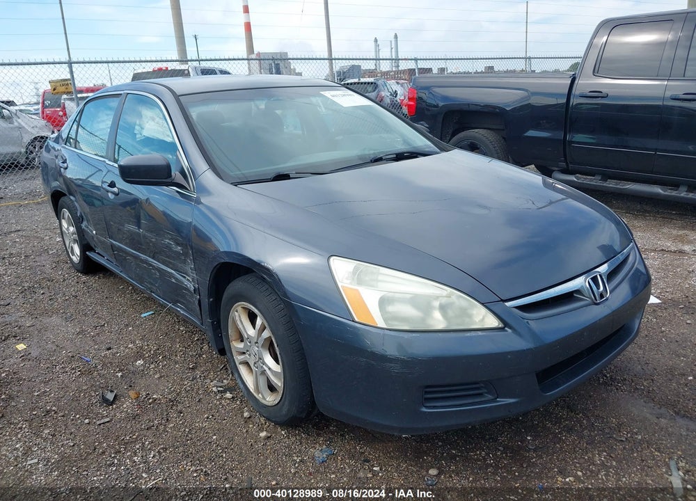 2007 HONDA ACCORD 2.4 SE VIN: 1HGCM56397A184389