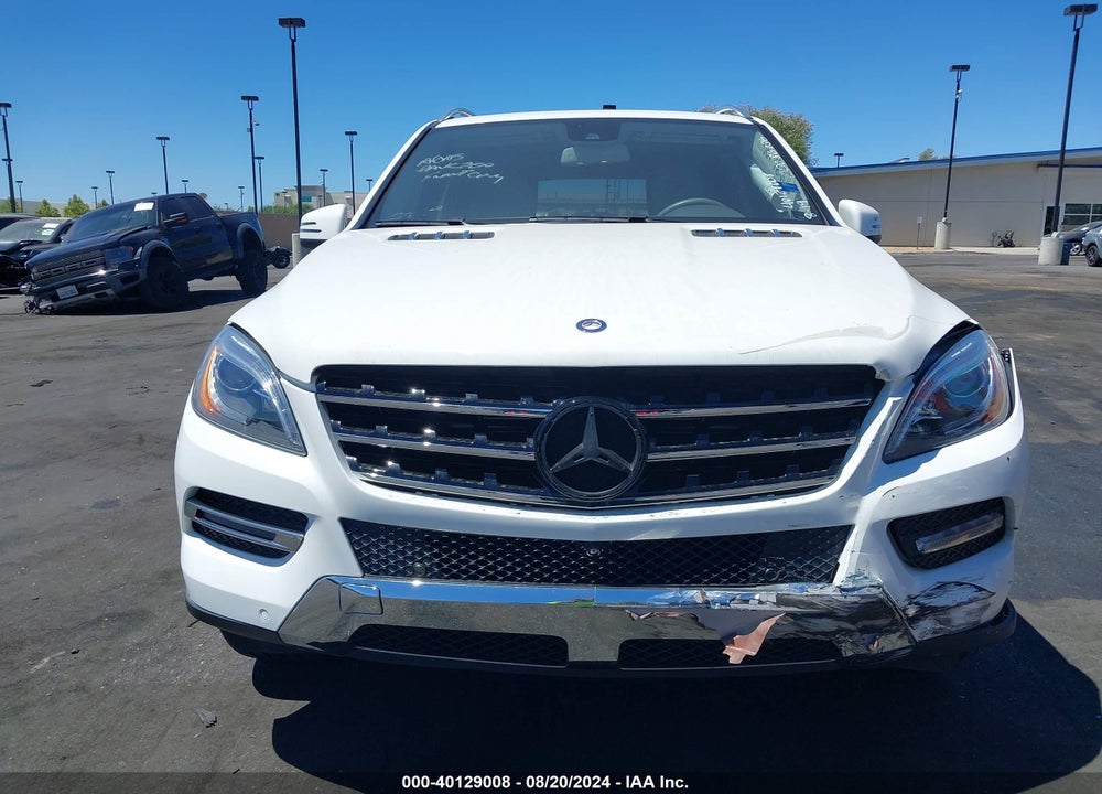 2015 MERCEDES-BENZ ML 350 4MATIC VIN: 4JGDA5HB3FA519706