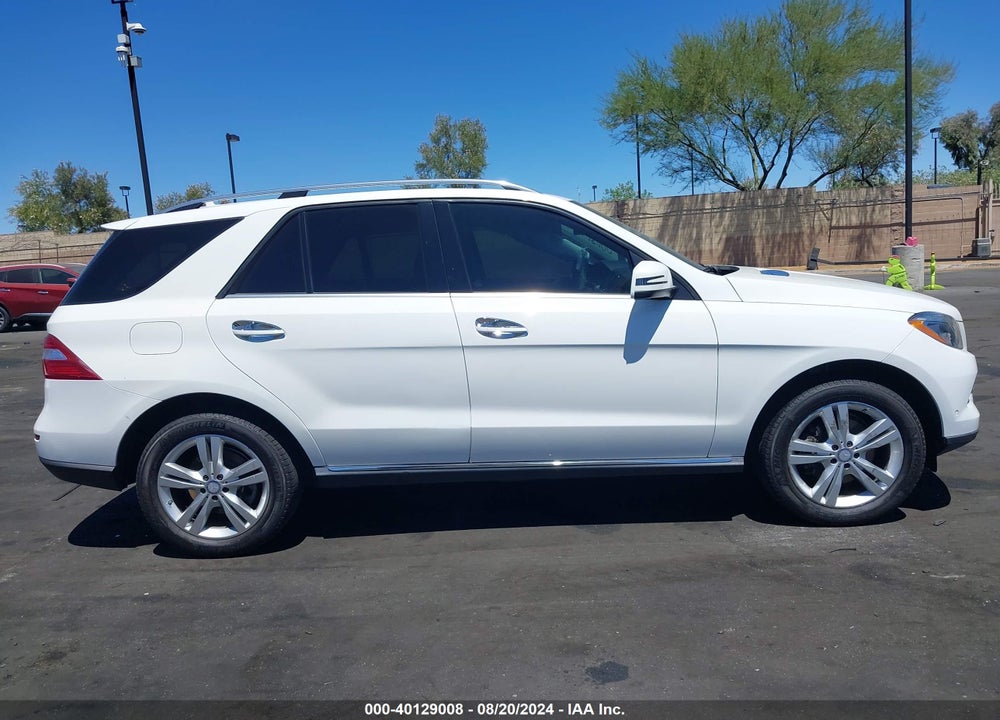2015 MERCEDES-BENZ ML 350 4MATIC VIN: 4JGDA5HB3FA519706