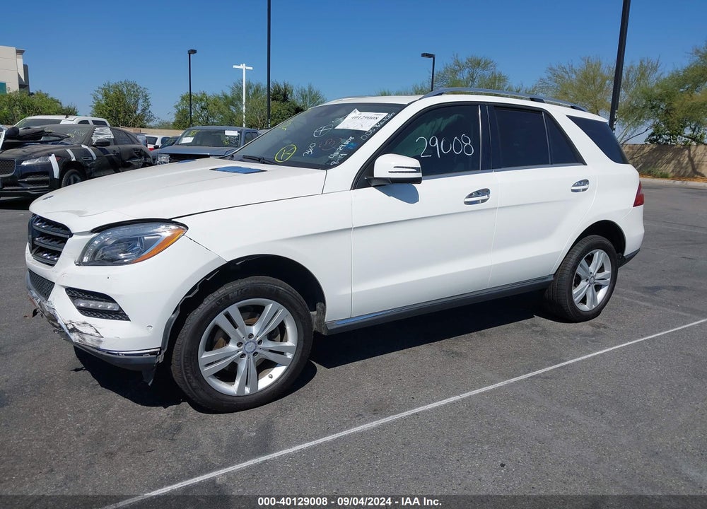2015 MERCEDES-BENZ ML 350 4MATIC VIN: 4JGDA5HB3FA519706