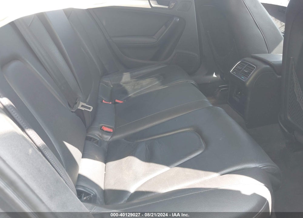 2012 AUDI A4 2.0T PREMIUM VIN: WAUFFAFL8CN017486
