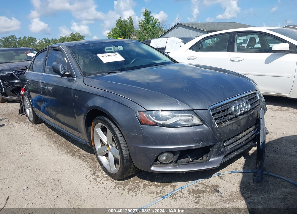 2012 AUDI A4 2.0T PREMIUM VIN: WAUFFAFL8CN017486