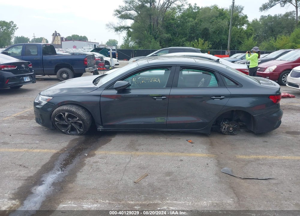 2023 AUDI A3 PREMIUM 40 TFSI FRONT-WHEEL DRIVE S TRONIC VIN: WAUAUDGY9PA108159