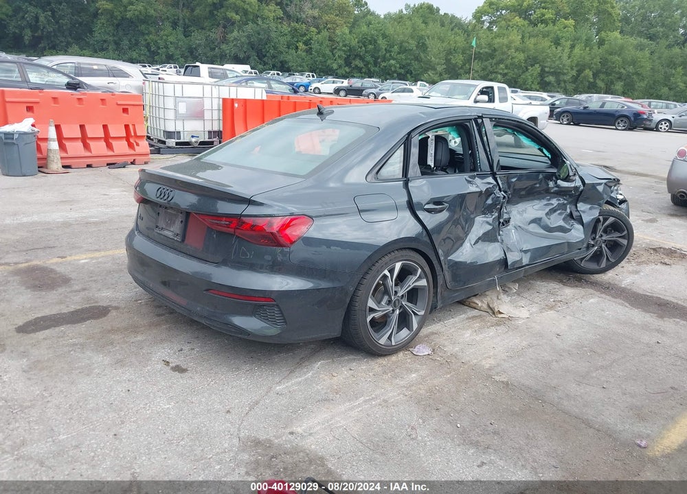 2023 AUDI A3 PREMIUM 40 TFSI FRONT-WHEEL DRIVE S TRONIC VIN: WAUAUDGY9PA108159