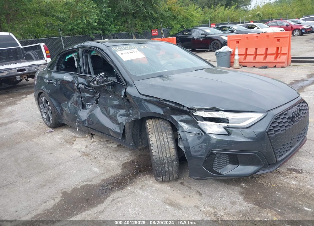 2023 AUDI A3 PREMIUM 40 TFSI FRONT-WHEEL DRIVE S TRONIC VIN: WAUAUDGY9PA108159