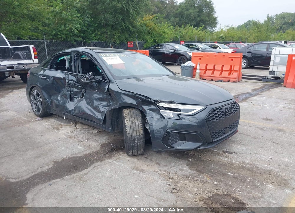 2023 AUDI A3 PREMIUM 40 TFSI FRONT-WHEEL DRIVE S TRONIC VIN: WAUAUDGY9PA108159