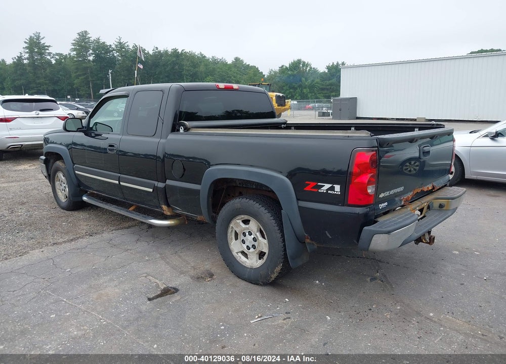 2007 CHEVROLET SILVERADO 1500 CLASSIC LT1 VIN: 1GCEK19Z97Z200596