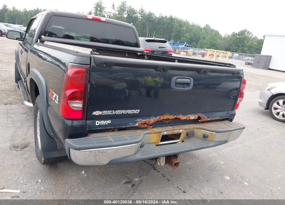 2007 CHEVROLET SILVERADO 1500 CLASSIC LT1 VIN: 1GCEK19Z97Z200596