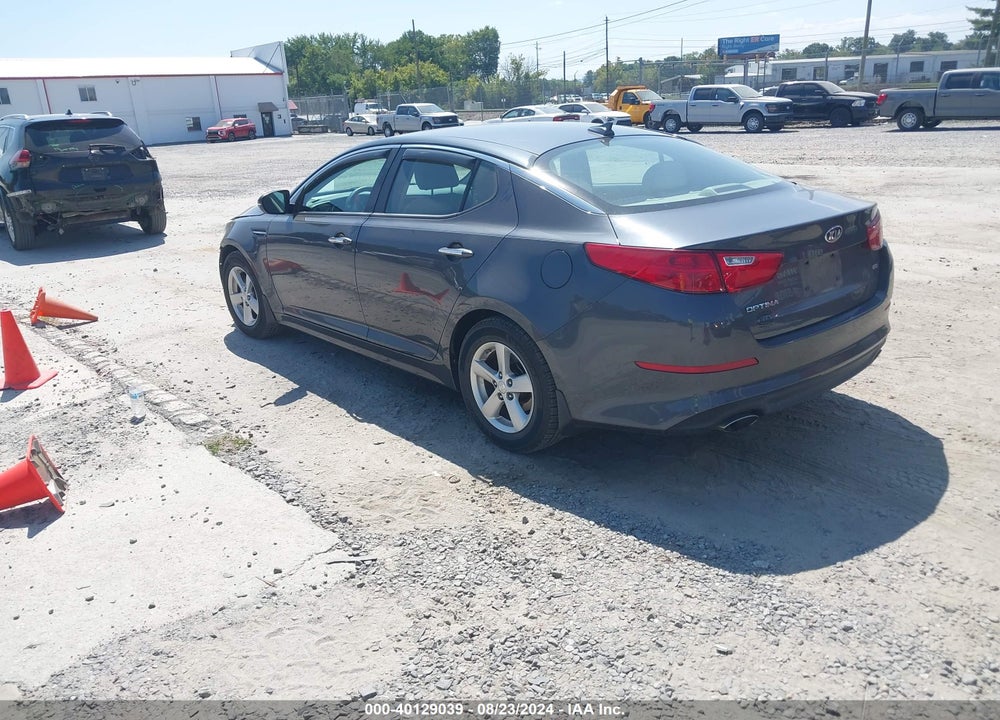 2015 KIA OPTIMA LX VIN: KNAGM4A73F5632182