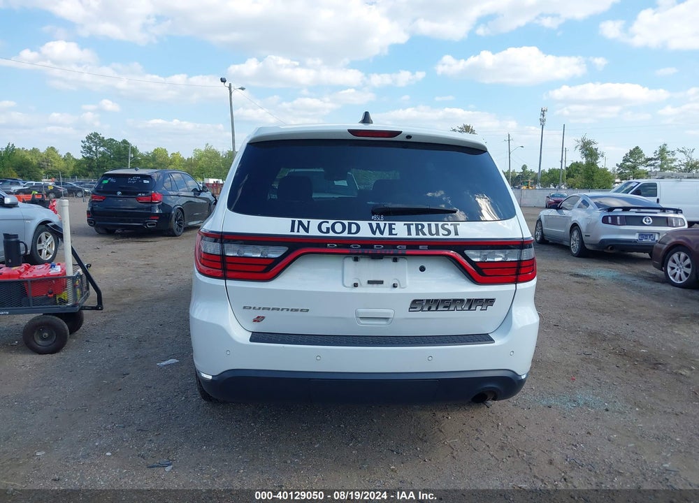 2020 DODGE DURANGO PURSUIT AWD VIN: 1C4RDJFG8LC352400
