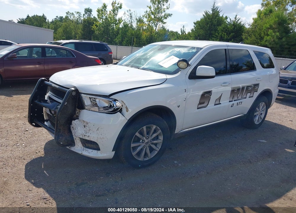 2020 DODGE DURANGO PURSUIT AWD VIN: 1C4RDJFG8LC352400