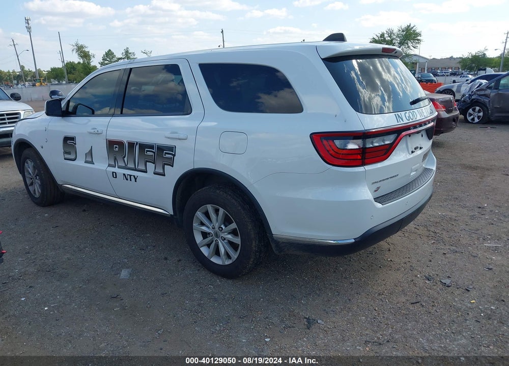 2020 DODGE DURANGO PURSUIT AWD VIN: 1C4RDJFG8LC352400