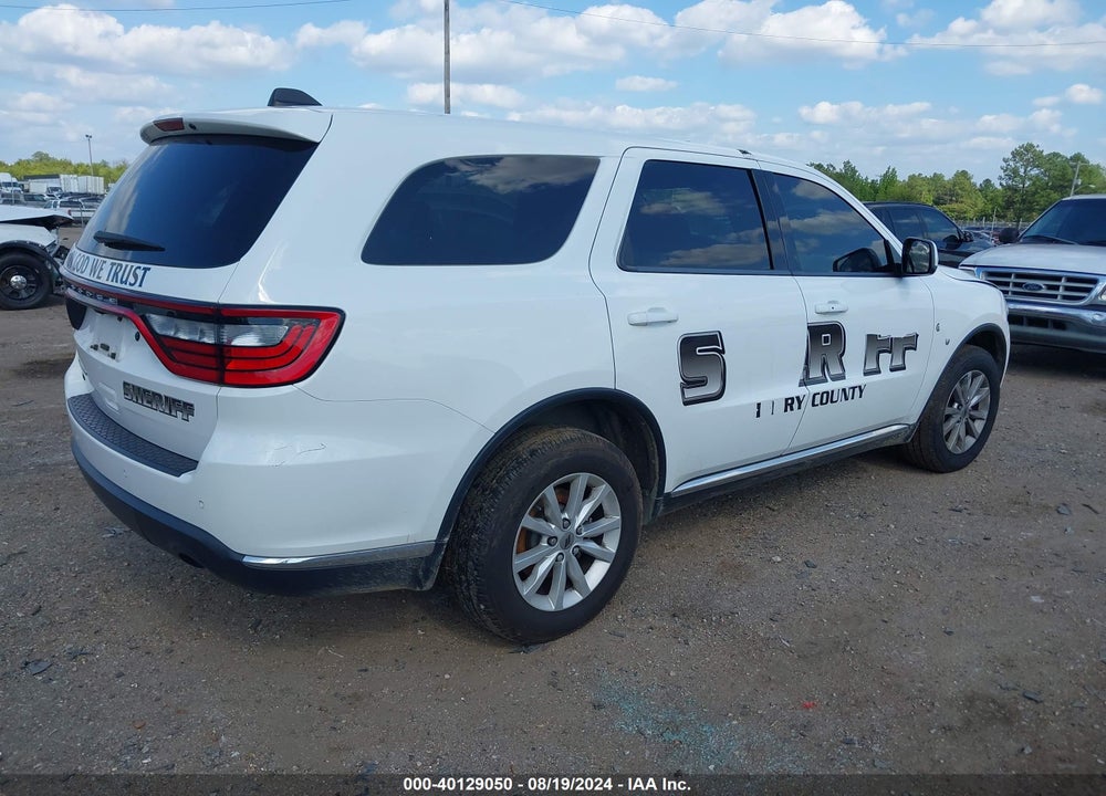 2020 DODGE DURANGO PURSUIT AWD VIN: 1C4RDJFG8LC352400