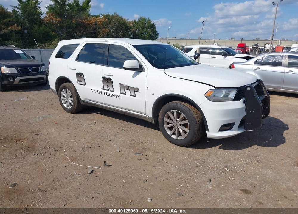 2020 DODGE DURANGO PURSUIT AWD VIN: 1C4RDJFG8LC352400