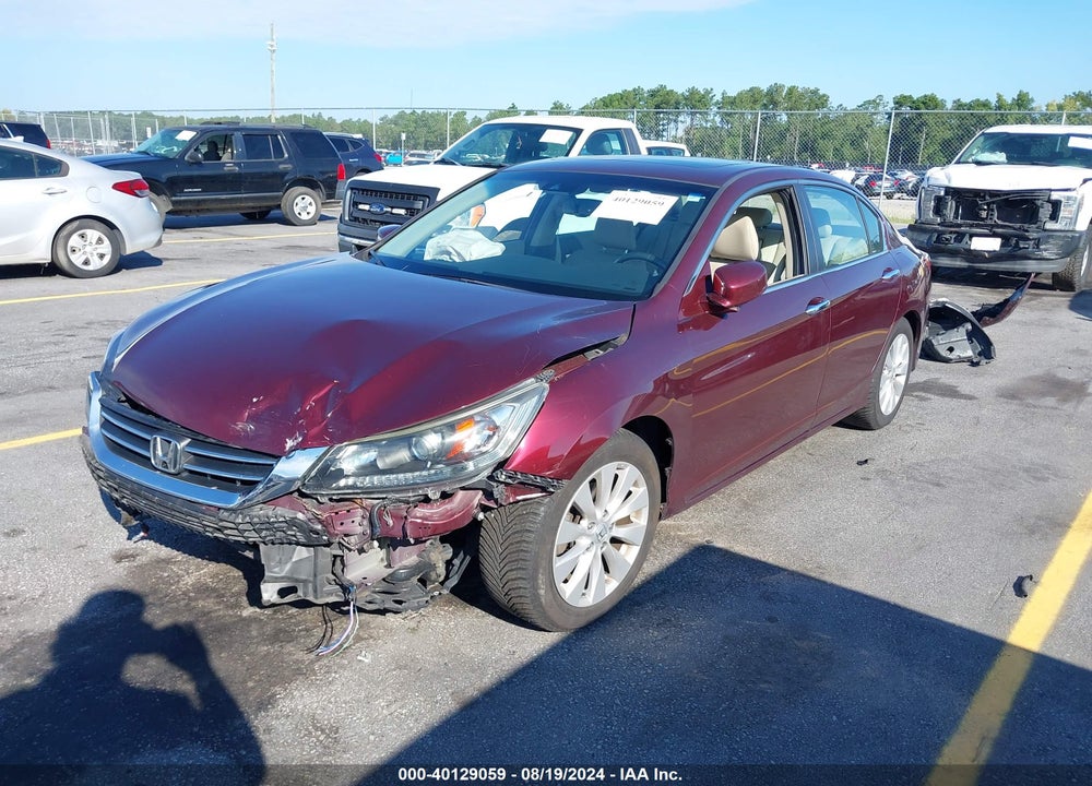 2013 HONDA ACCORD EX-L VIN: 1HGCR2F87DA159563
