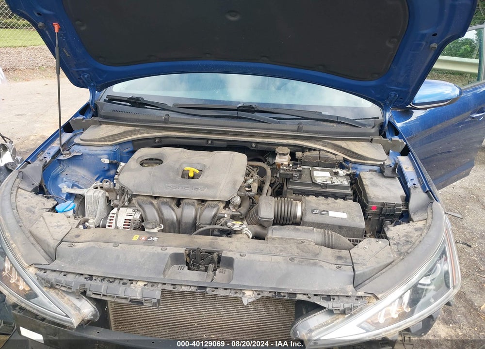 2019 HYUNDAI ELANTRA SEL VIN: 5NPD84LF4KH436826