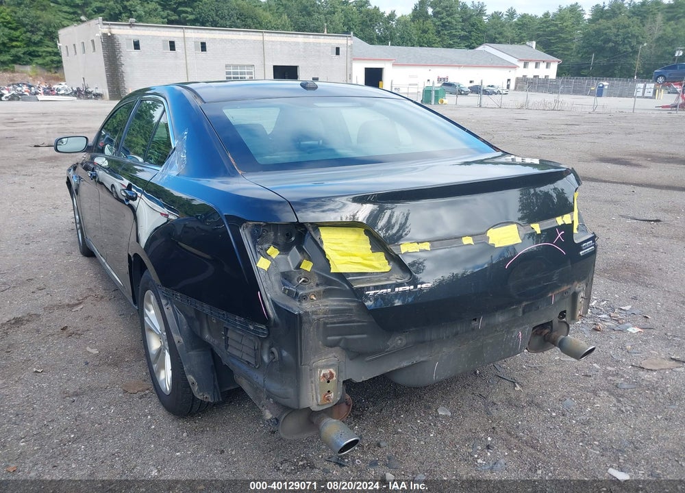 2013 FORD TAURUS SEL VIN: 1FAHP2E80DG172766