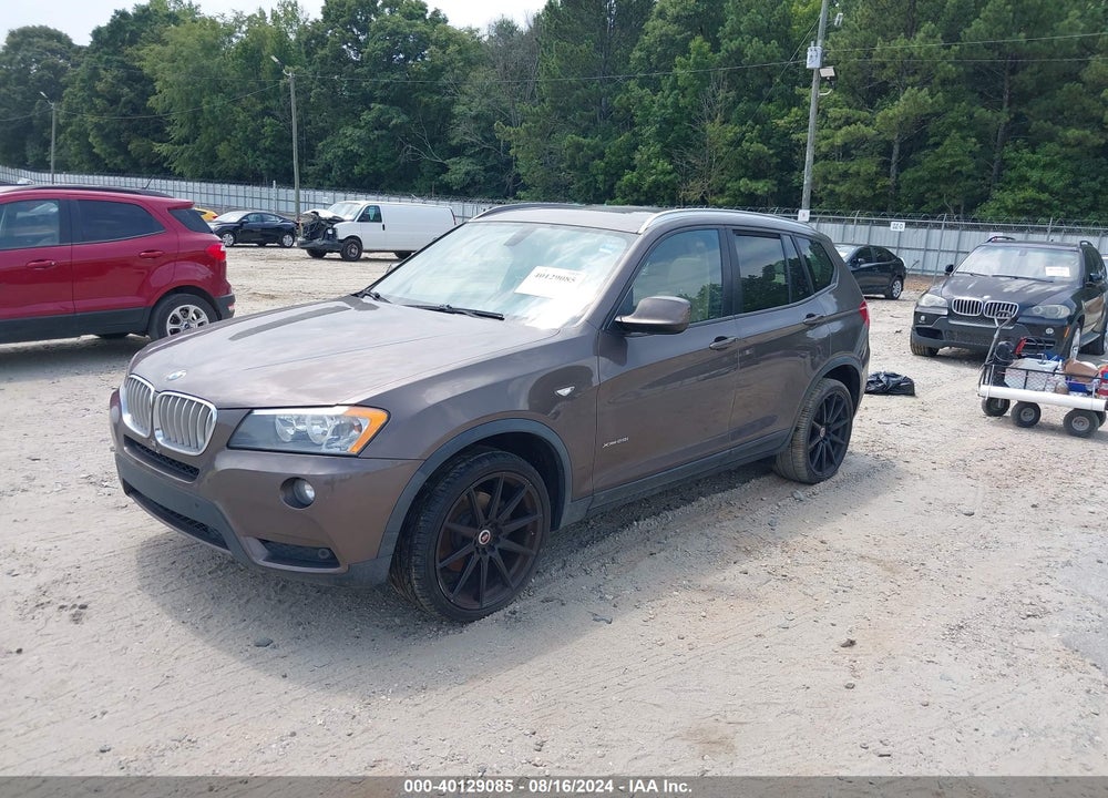 2013 BMW X3 XDRIVE28I VIN: 5UXWX9C59D0A25195