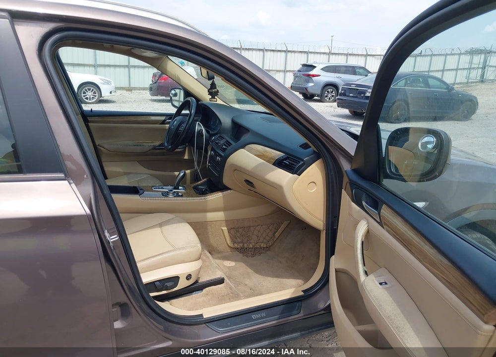 2013 BMW X3 XDRIVE28I VIN: 5UXWX9C59D0A25195