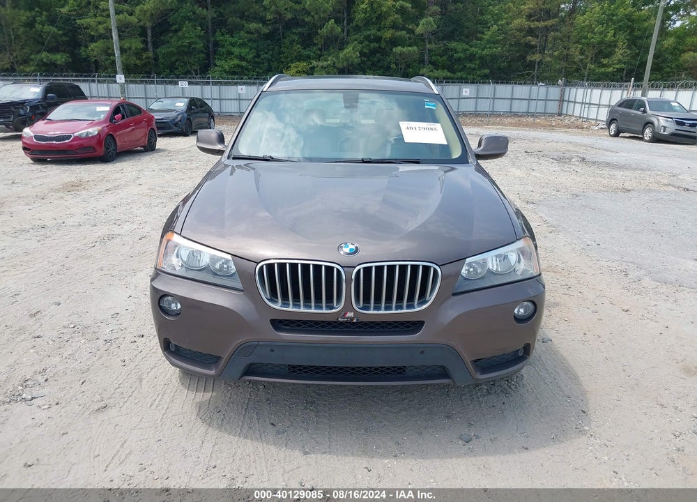 2013 BMW X3 XDRIVE28I VIN: 5UXWX9C59D0A25195