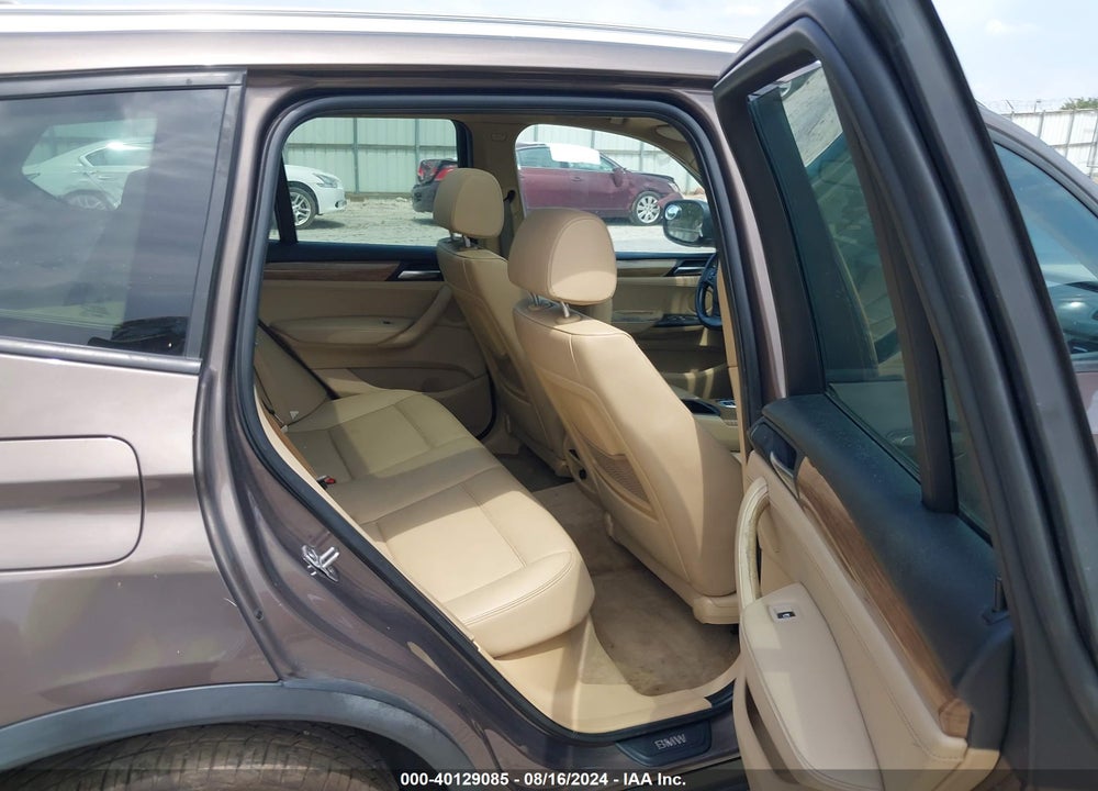 2013 BMW X3 XDRIVE28I VIN: 5UXWX9C59D0A25195