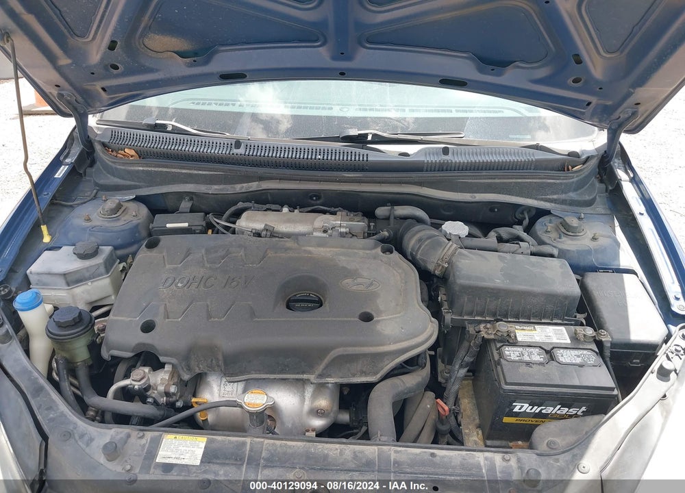 2008 HYUNDAI ACCENT GLS VIN: KMHCN46C58U274978