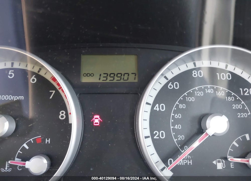 2008 HYUNDAI ACCENT GLS VIN: KMHCN46C58U274978