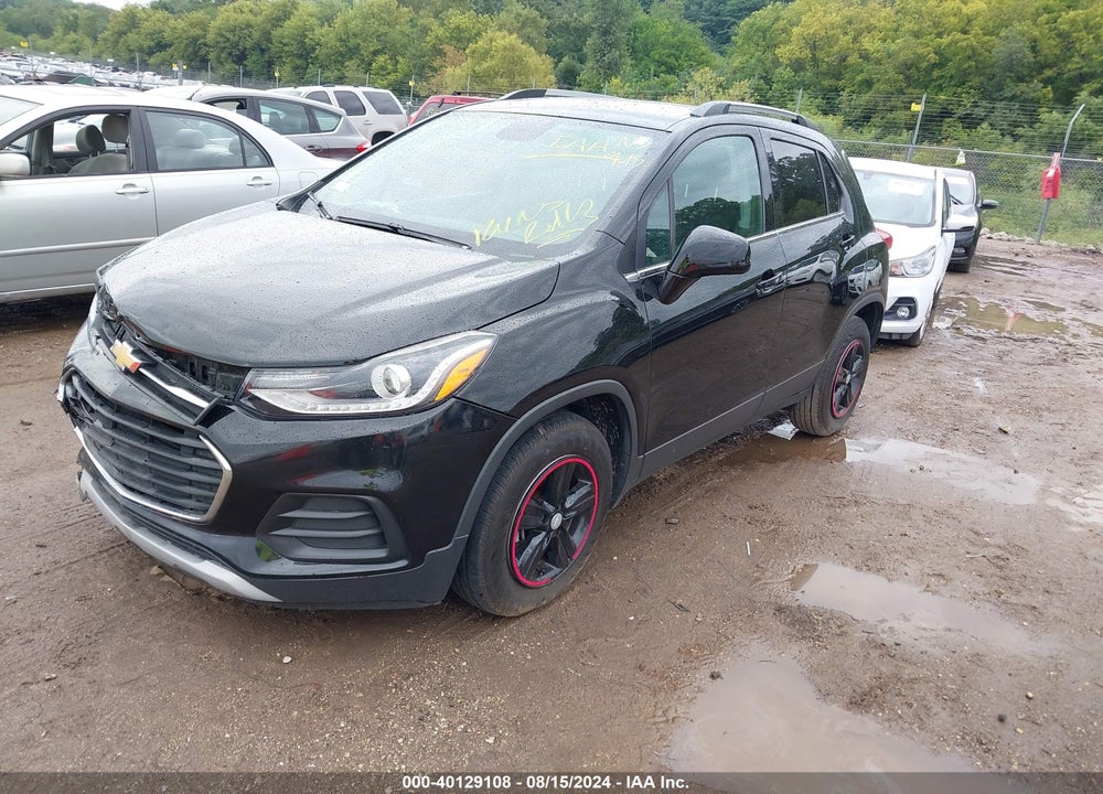 2019 CHEVROLET TRAX LT VIN: 3GNCJLSB2KL374200
