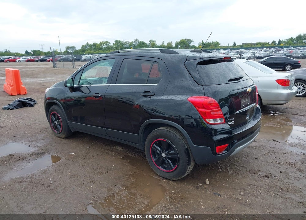 2019 CHEVROLET TRAX LT VIN: 3GNCJLSB2KL374200