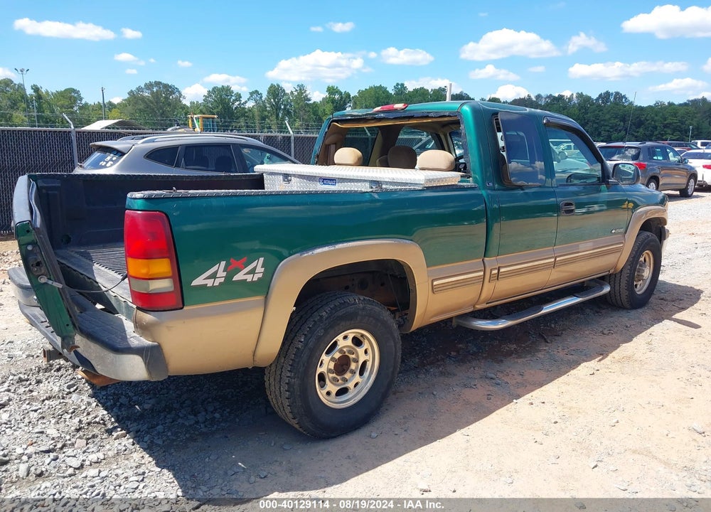 1999 CHEVROLET SILVERADO 2500 VIN: 1GCGK29U8XE149862