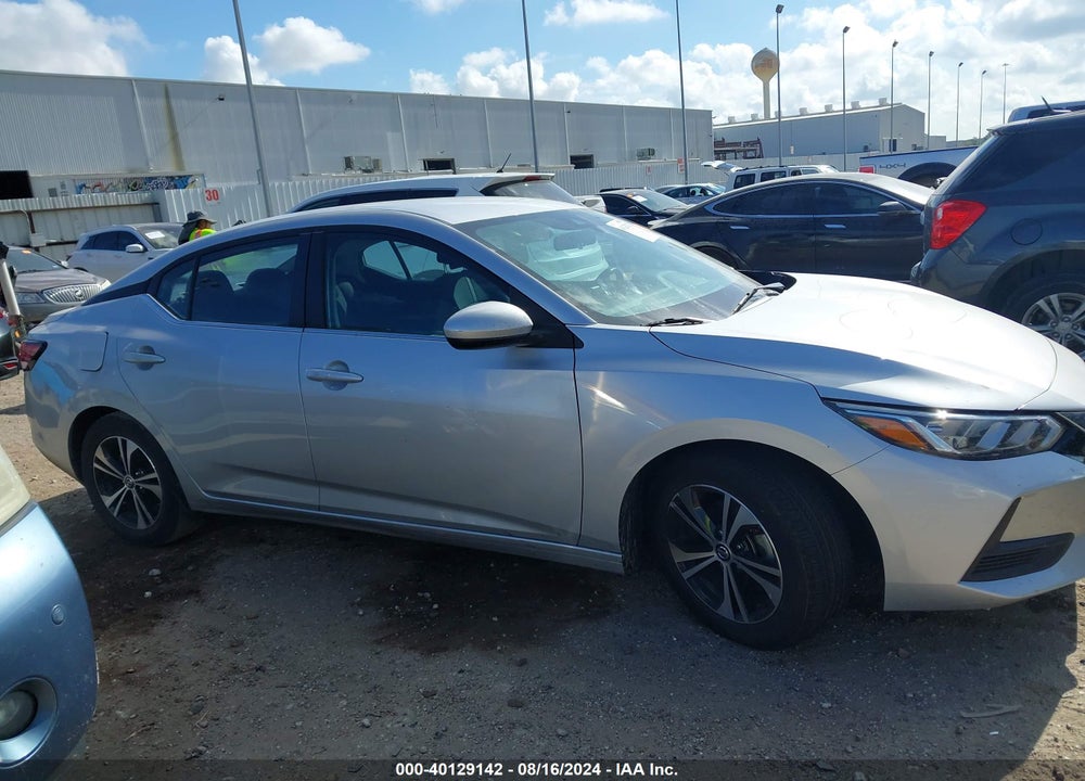 2021 NISSAN SENTRA SV XTRONIC CVT VIN: 3N1AB8CV6MY247235