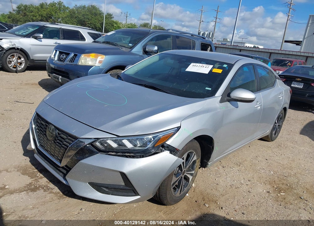 2021 NISSAN SENTRA SV XTRONIC CVT VIN: 3N1AB8CV6MY247235