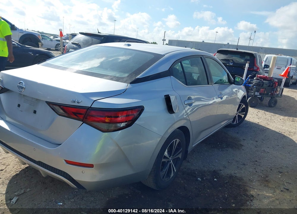 2021 NISSAN SENTRA SV XTRONIC CVT VIN: 3N1AB8CV6MY247235
