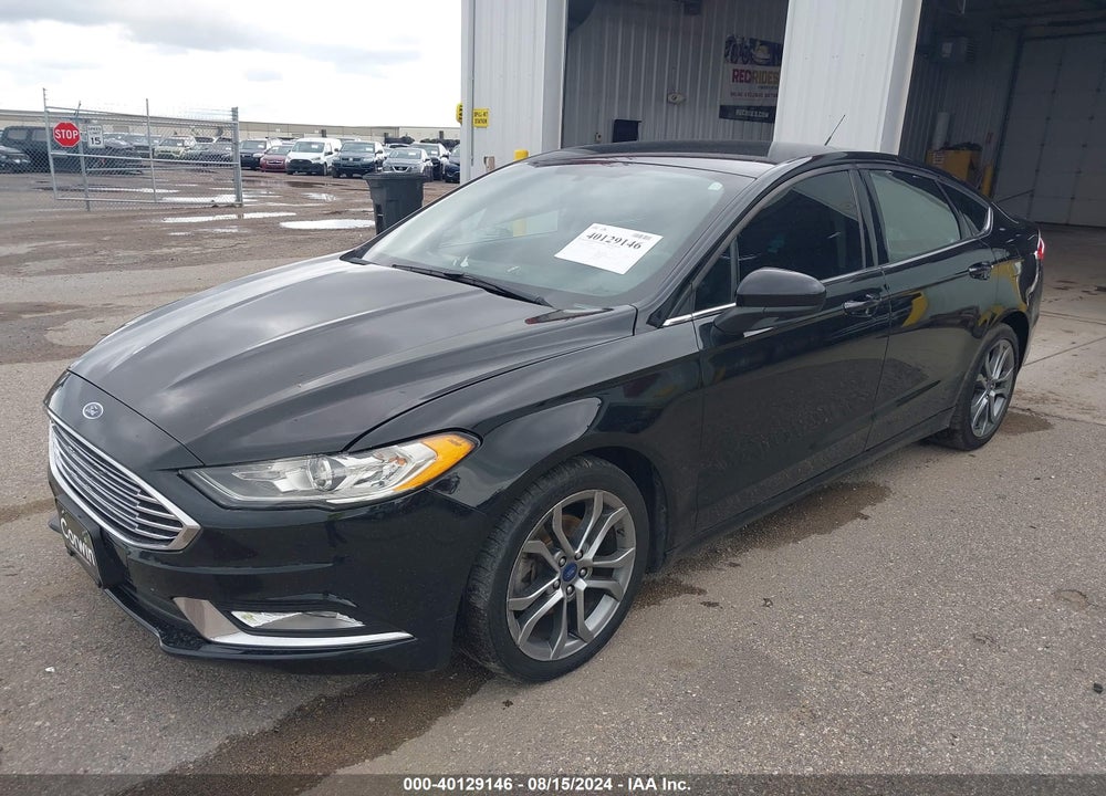 2017 FORD FUSION S VIN: 3FA6P0G77HR393876
