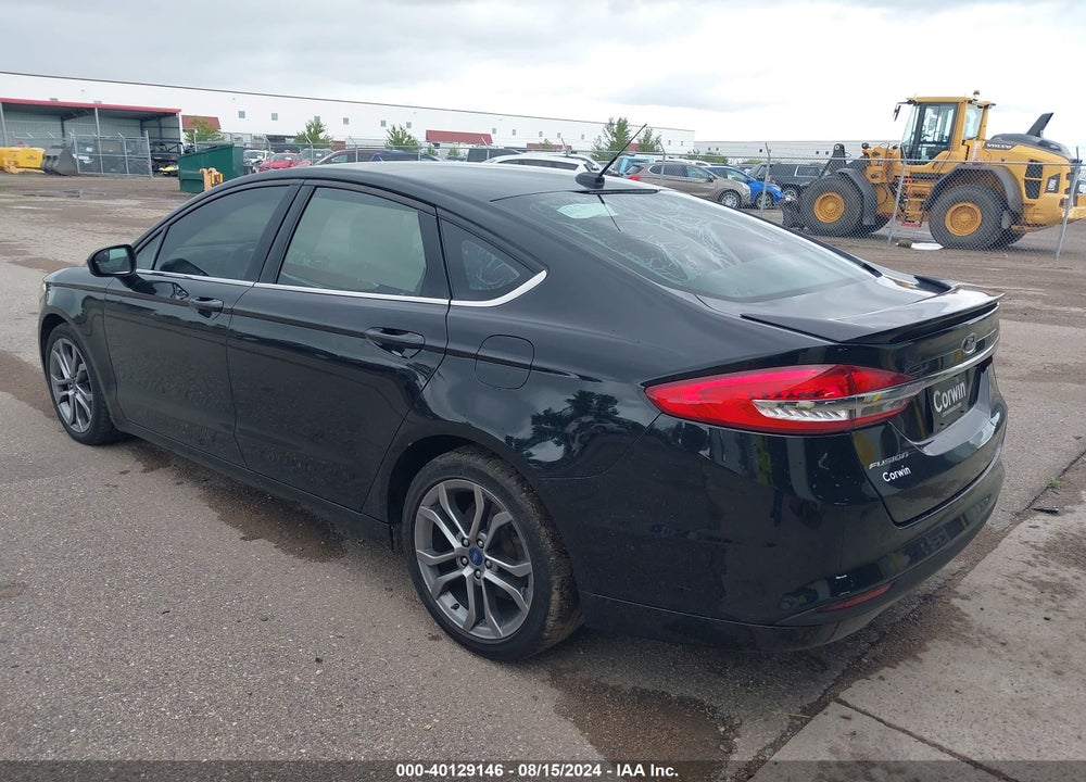 2017 FORD FUSION S VIN: 3FA6P0G77HR393876