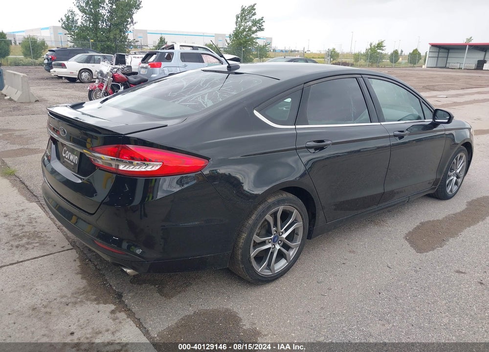 2017 FORD FUSION S VIN: 3FA6P0G77HR393876