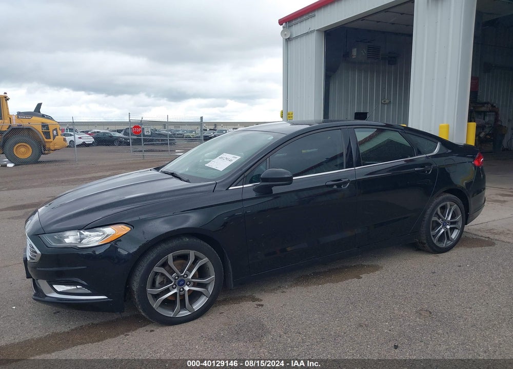 2017 FORD FUSION S VIN: 3FA6P0G77HR393876