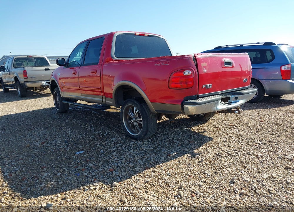 2002 FORD F-150 LARIAT/XLT VIN: 1FTRW08642KA75497