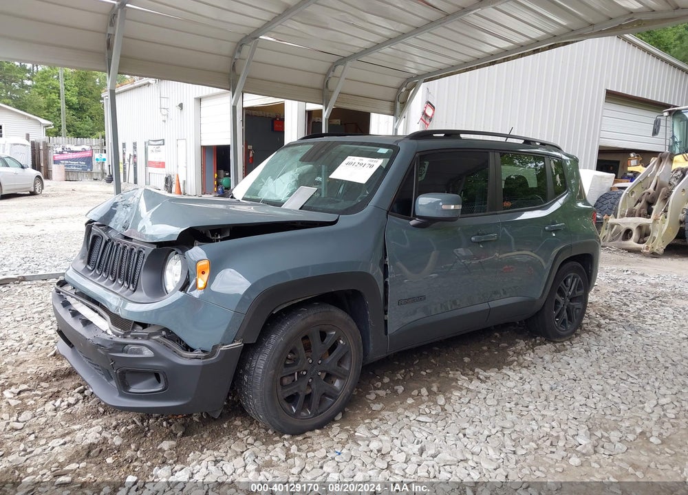 2017 JEEP RENEGADE ALTITUDE FWD VIN: ZACCJABB4HPG46730