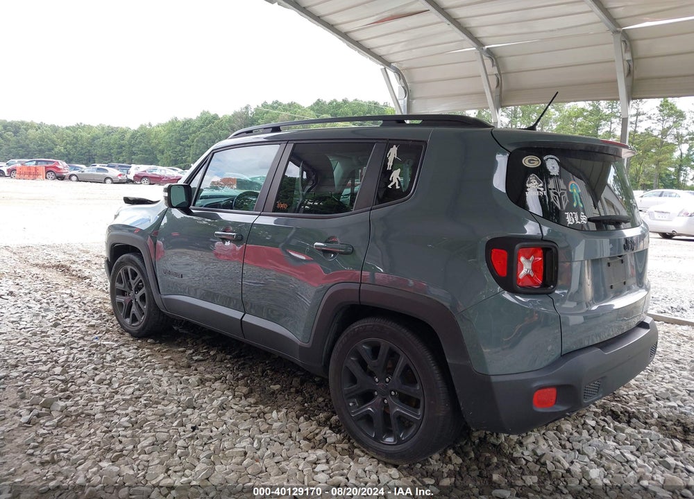 2017 JEEP RENEGADE ALTITUDE FWD VIN: ZACCJABB4HPG46730