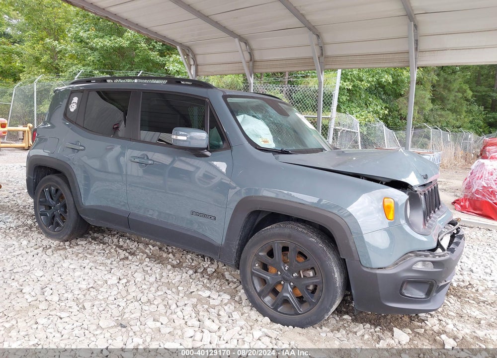 2017 JEEP RENEGADE ALTITUDE FWD VIN: ZACCJABB4HPG46730