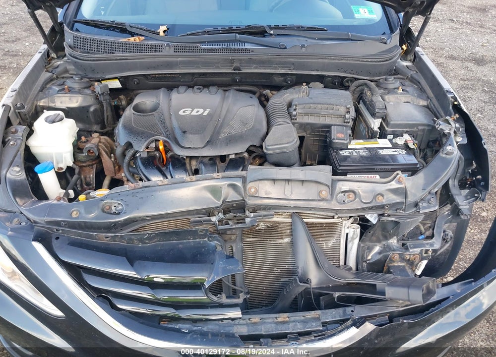 2012 HYUNDAI SONATA GLS VIN: 5NPEB4AC4CH466327