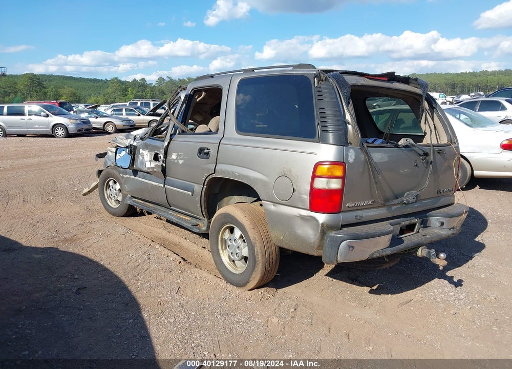 2003 CHEVROLET TAHOE LS VIN: 1GNEC13V43R151053
