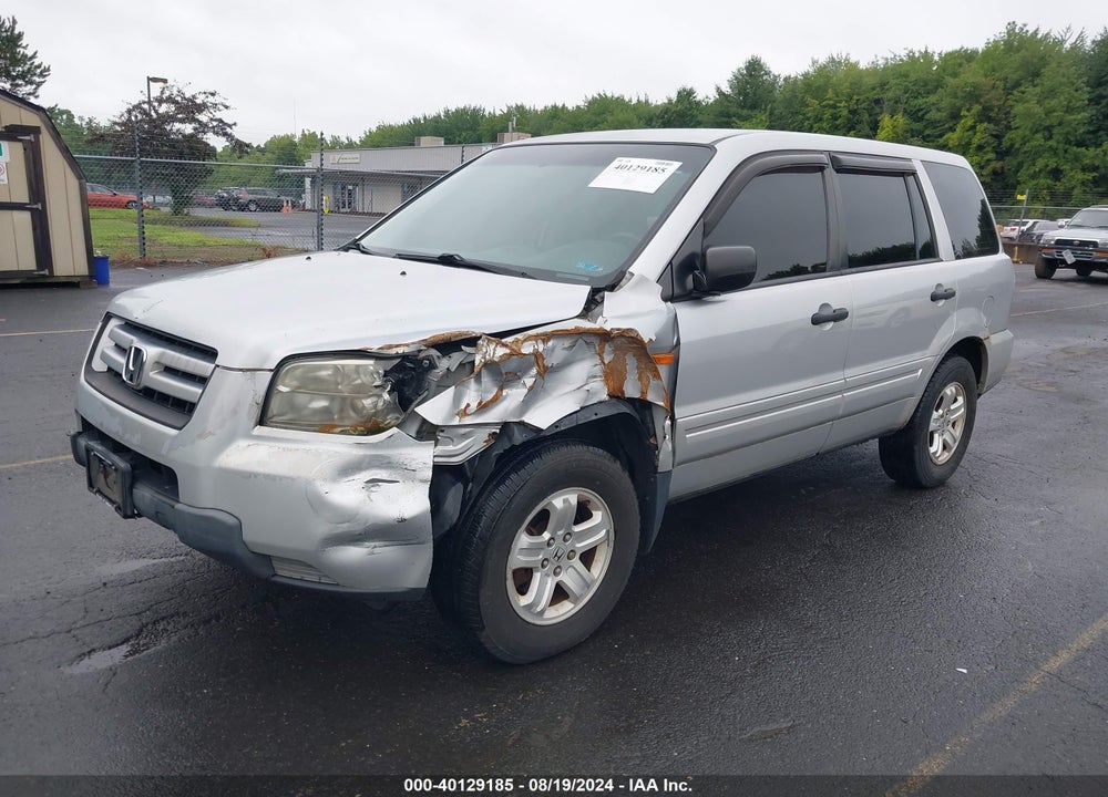 2006 HONDA PILOT VIN: 2HKYF18196H544903