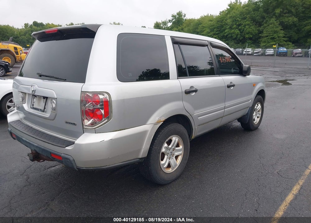2006 HONDA PILOT VIN: 2HKYF18196H544903