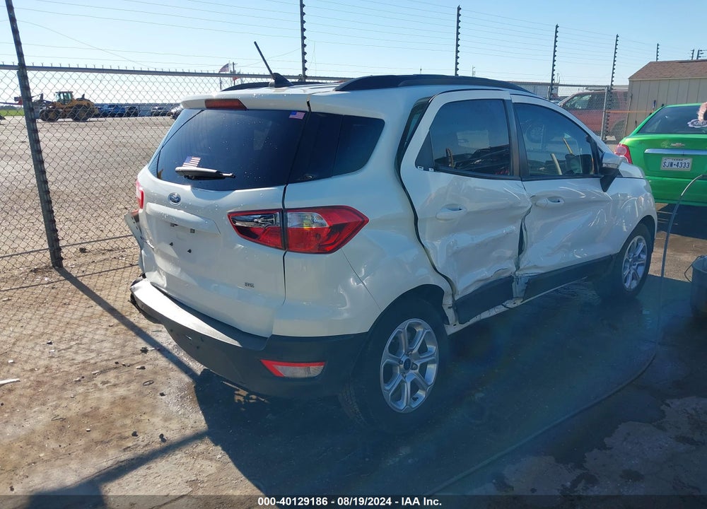2021 FORD ECOSPORT SE VIN: MAJ3S2GE7MC452364