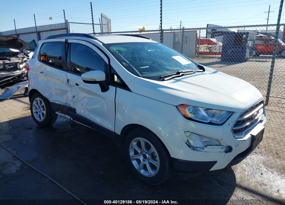 2021 FORD ECOSPORT SE VIN: MAJ3S2GE7MC452364