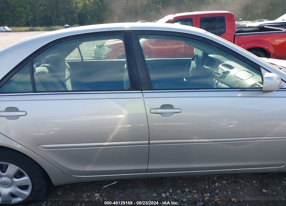 2004 TOYOTA CAMRY LE VIN: 4T1BE32K94U799488