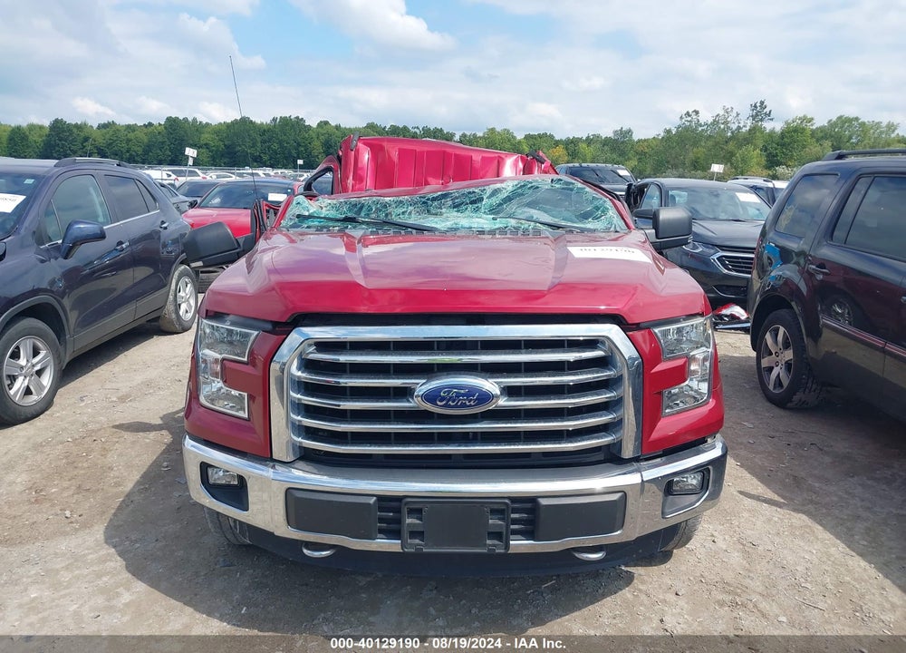 2016 FORD F-150 XLT VIN: 1FTFX1EF7GFC07016